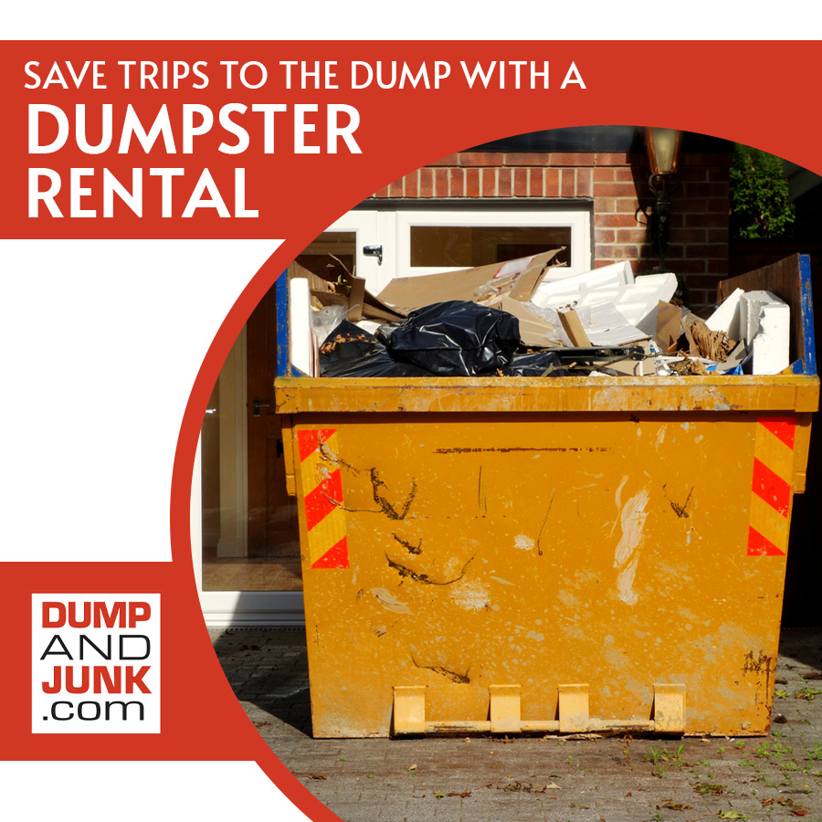 Save Trips to the Dump with a Trash Dumpster Rental